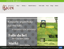 Tablet Screenshot of phjacek.pl